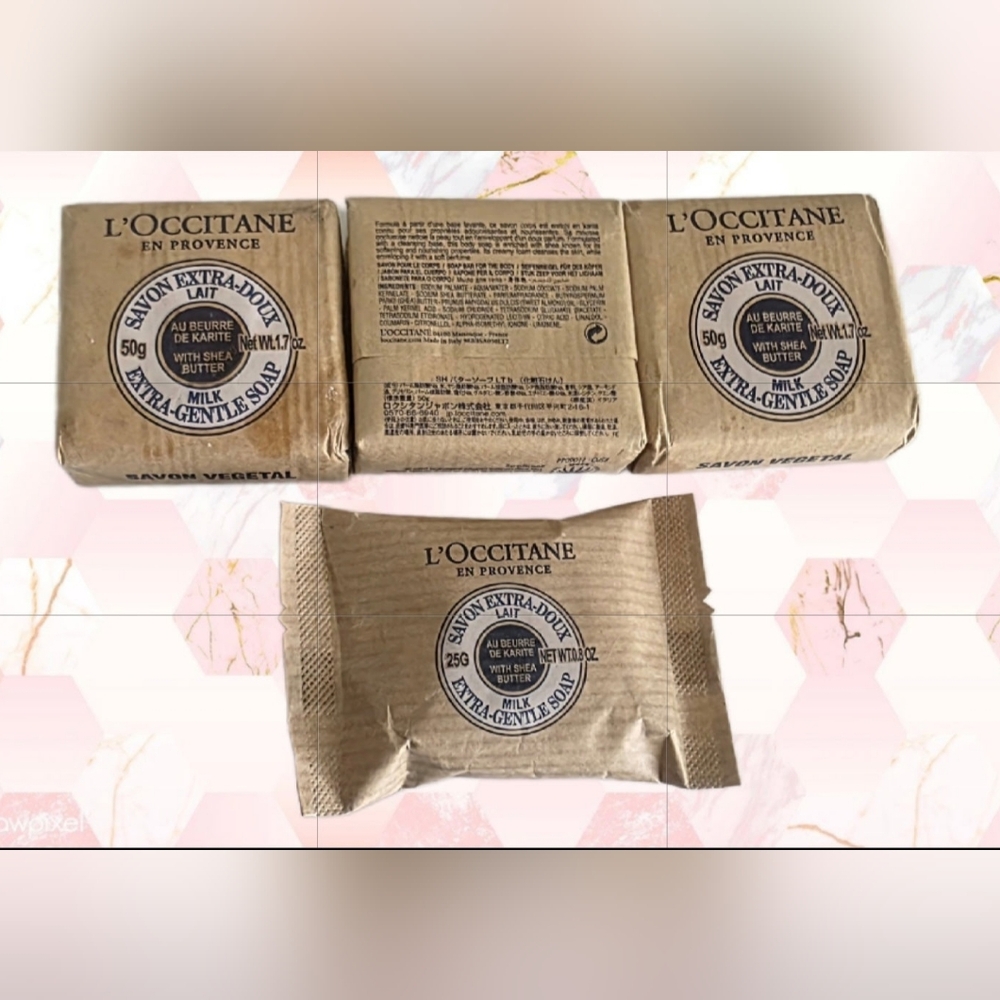 L'OCCITANE Extra-Doux Milk Soap Trio